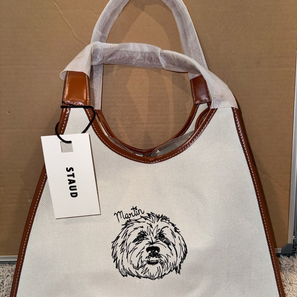 CUSTOM STAUD x C.BONZ SOFT REY BAG CREAM TAN